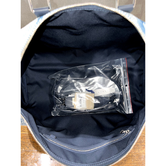 Louis Vuitton Keepall Bandouliere 50 Watercolor Hickory Blue Weekend Travel Bag - Picture 11 of 12